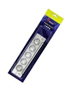 Seahorse 7 Ball Sinker Mould - Makes 5 Sinkers - Made In Australia