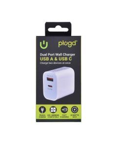 USB & Type C Wall Charger 20W