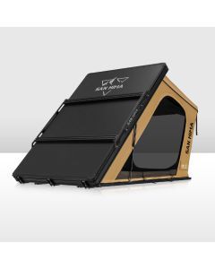 San Hima Kalbarri Gen 2 Lite Roof Top Tent Hardshell With Ladder Khaki Camping