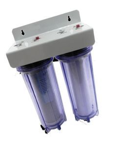 RV Flomaster Twin Water Filter Housing