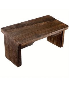 A folding yoga meditation bench supports deep inner peace