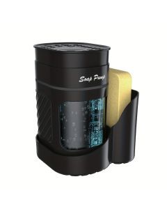 Oval Soap Dispenser with Sponge Holder