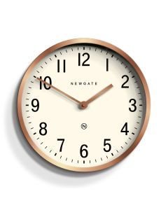 Newgate Master Edwards Wall Clock Copper