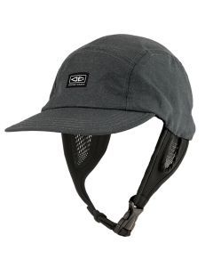 Ocean & Earth Indo One Size Fits All Adult Stiff Peak 5-Panel Surf Cap (Charcoal)