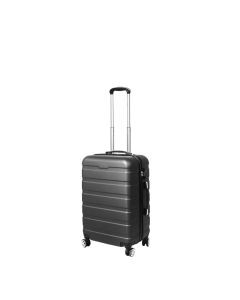 Slimbridge 20" Carry On Luggage Case Suitcase Travel TSA Hard Shell Dark Grey