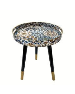 Round Serving Tray with Detachable Legs