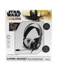 Star Wars the Mandalorian Gaming Headset Headphones Earphones with Microphone