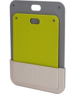 Joseph Joseph DoorStore 2pcs Chopping Board Set Cutting w/ Storage Case