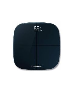 180kg Propert Bodysense Sigma Premium Smart Body Analysis Bathroom Scales - Black