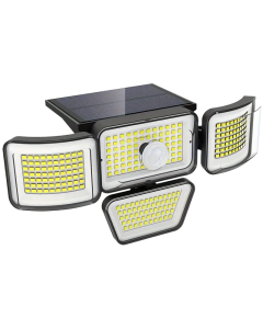 278LEDs Solar Outdoor Motion Sensor Security Flood Lights