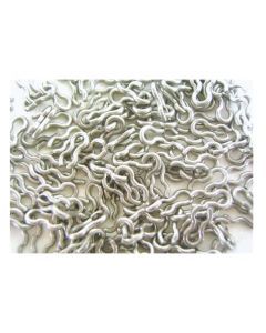 Bulk Pack of 1000 X Size 42 Rosco Stainless Steel Figure 8 Lure Eyelets