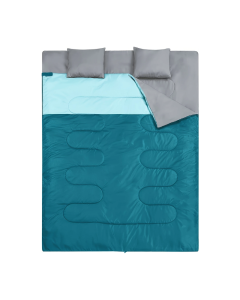 Double Sleeping Bag with Pillow (XL Queen)