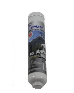 RV Flowmaster Inline Silver Carbon Water Filter