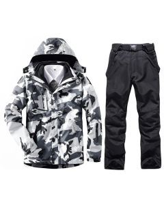 Men’s Ski Suit: Waterproof Windproof Snowboard Jacket