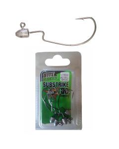 6 Pack of 1/16oz Size 2 Bite Science Substrike DC Weedless Jigheads