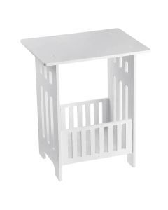 Compact and Chic: Nordic Modern Mini Bedside Table with Storage