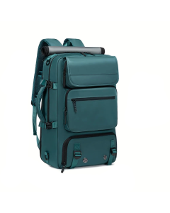 Fashionable 3-in-1 Travel Backpack Handbag Blue