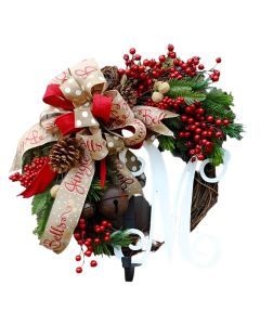 Christmas Wreath Front Door Garland Decoration