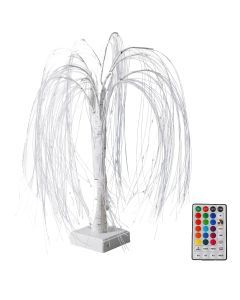 Christmas Radiance: LED Colorful Willow Tree Lights