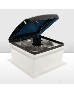 SAN HIMA Caravan Roof Vent 12V Fan RV Shower Hatch 355x355mm Motorhome