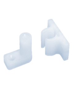 Cupboard Gripper Catch Vertical - Nylon 2 Piece