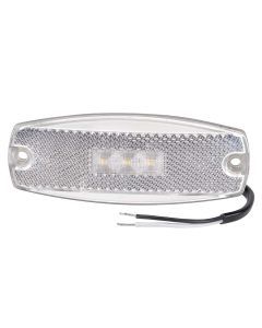 Narva 91704 9-33 Volt Model 17 LED Front End Outline Marker Lamp (White)