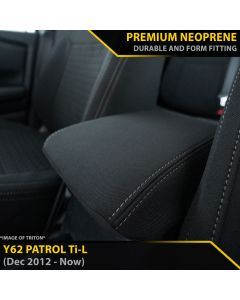Nissan Y62 Patrol Ti-L GP6 Premium Neoprene Console Lid