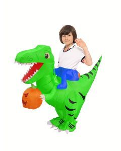 Halloween Inflatable Dinosaur Pumpkin Costume