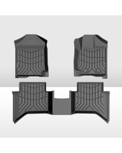 KIWI MASTER 3D TPE Car Floor Mat for Ford Ranger Wildtrak Raptor 2011-MY2022 PX PX2