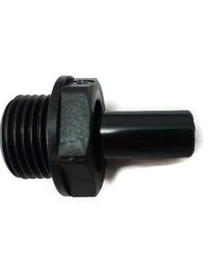 John Guest Plastic 12mm x 1/2 BSP Straight Male Stem Adapter - PM051214E
