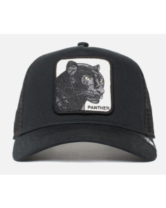 Goorin Brothers Mens Panther Trucker Cap - Black (Snapback Baseball Hat)