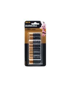 16x Duracell AA Batteries Alkaline 1.5V Battery