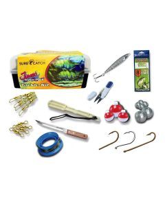 Surecatch Complete Fishing Tackle Box 200 Pce Jumbo Pack - Tackle Kit