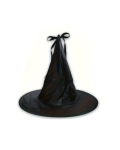 Glowing Hanging Witch Hats with Remote (8 Pack)