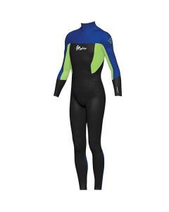 Maddog Boys 3/2mm Neoprene Steamer Wetsuit (Blue-Black)