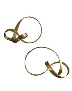 Chic Metal Art Ornament for Stylish Nordic Home Decor