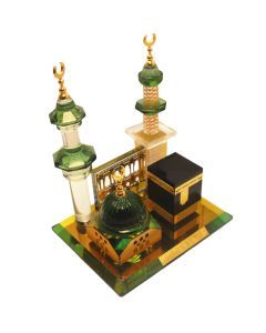 Classic Crystal Kaaba Model Desk Decoration