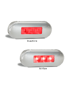 LED Autolamps 86RRM Rear end outline marker 12-24V, Blister Pack