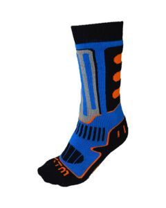 XTM Gravity Merino Kids Snow Socks Blue