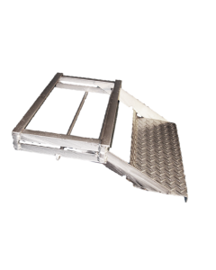 Caravan Step Single Low Profile 455X170MM