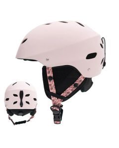 Windproof Half-Covered Cycling Helmet ABS Shell Pink