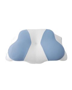 Ergonomic Wave Memory Foam Cervical Pillow Support Blue