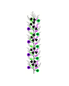 Halloween Willow Vine Garland with 54 LED Lights