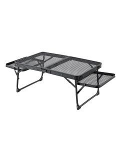 Folding Camping Table Aluminium Heat-Resistant Mesh Top