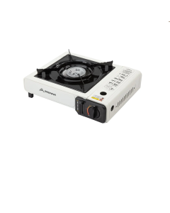 Camping Stove Cassette with 3-Layer Safety White