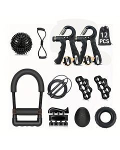 Wrist Strength Trainer Set Adjustable Exerciser (12pcs)
