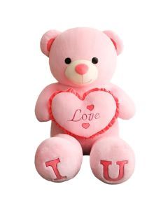 100cm Love Plush Bear Toy Pillow