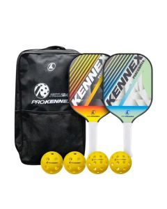 7-Piece Pro Kennex Pickleball Set w/ Balls, Paddles & Carry/Storage Bag
