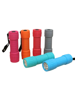 Mini LED Flashlights Set (6-Pack)