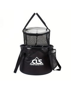 Telescopic Bucket Set with Drain Basket (4pcs)